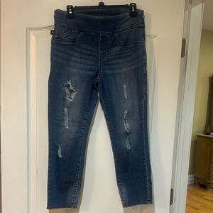 Rock & Republic Dark Blue Distressed Jeans
